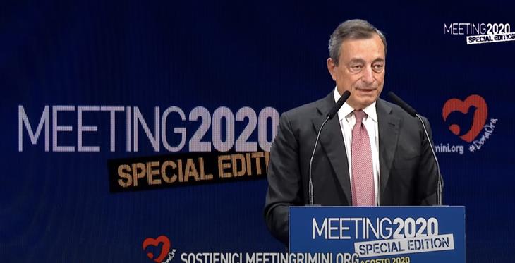 Mario Draghi Meeting 2020 Rimini