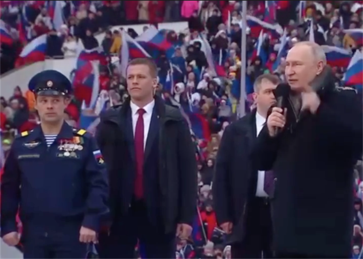 Putin Immagini Tv Russa