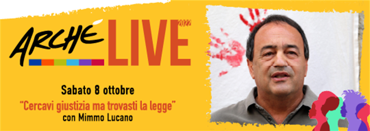 Arche Live 2022 Mimmo Lucano