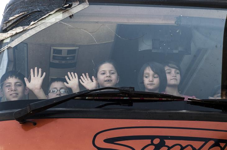 Bambini Rifugiati Serbia ARMEND NIMANI:AFP:Getty Images