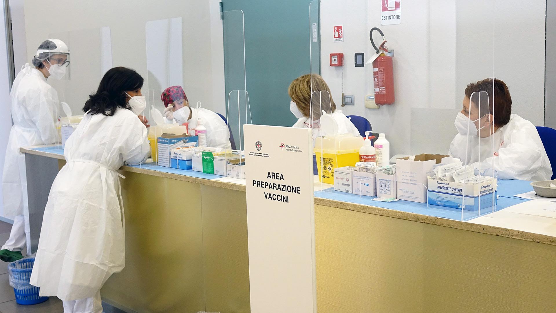 Hub Vaccinale Sardegna