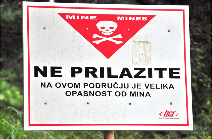 Mine Antiuomo Croazia