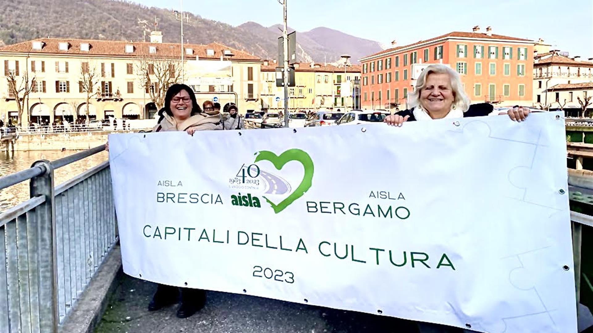 Le Volontarie AISLA Alessandra Colicelli (BS) E Anna Di Landro (BG)
