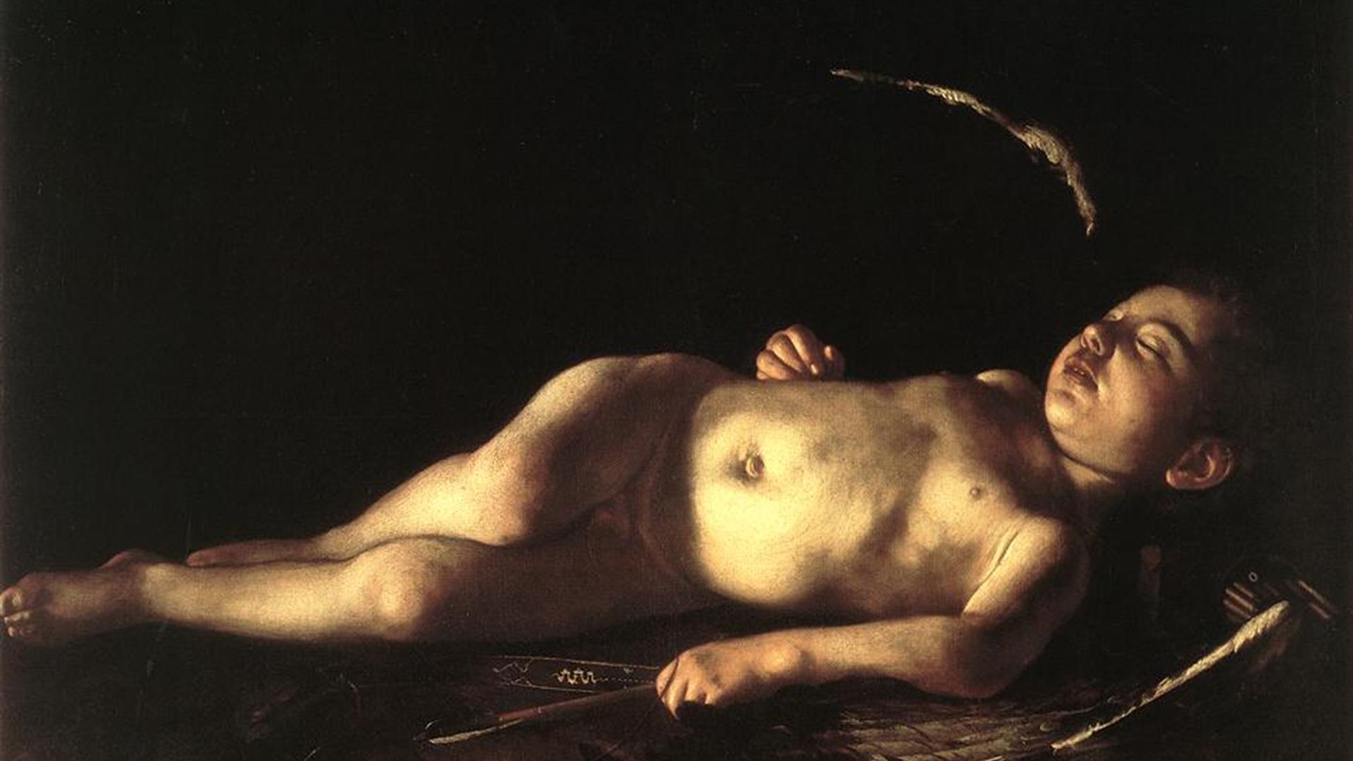 Caravaggio Sleeping Cupid