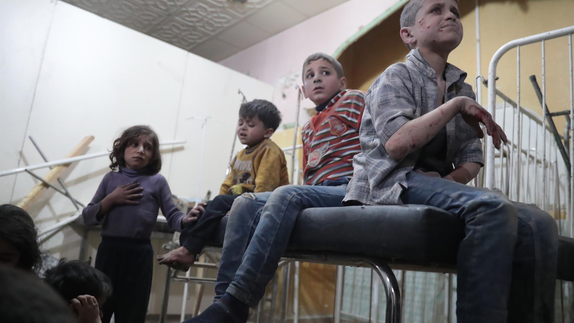 Bambini Siria ABD DOUMANY:AFP:Getty Images