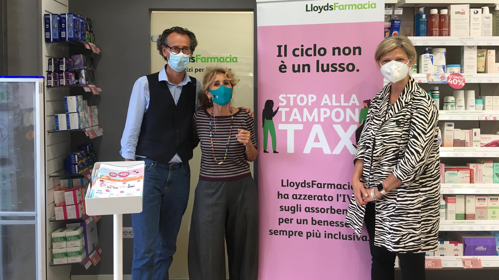 Stop Tampon Tax Lloyd Farmacia