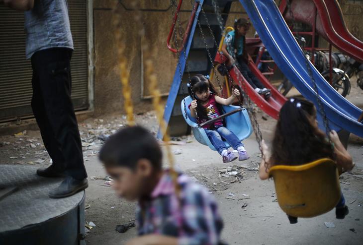 Bambini Siria SAMEER AL DOUMY:AFP:Getty Images)