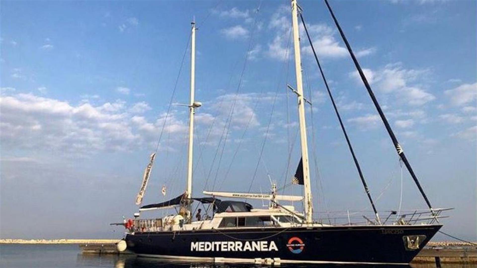 Il Veliero Alex Della Ong Mediterranea In Rotta Verso Lampedusa 2289373