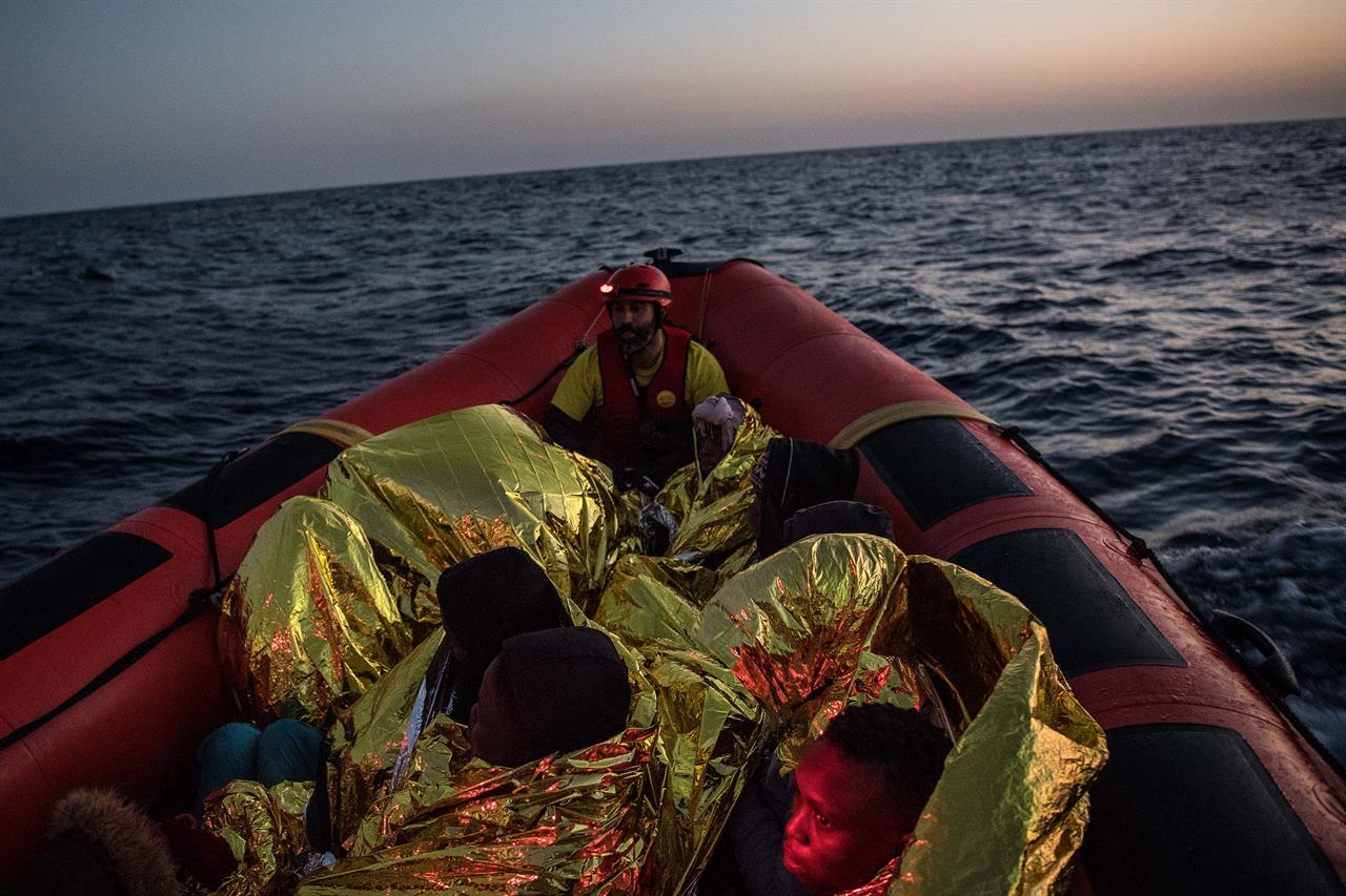 Migranti Libia Mediterraneo David Ramos Getty