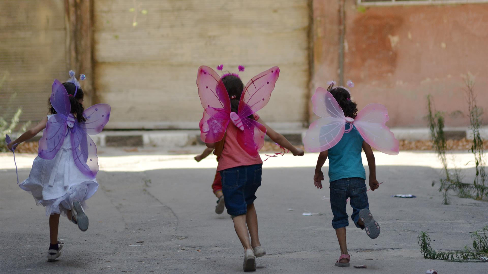 Bambini Siria RAMI AL SAYED:AFP:Getty Images
