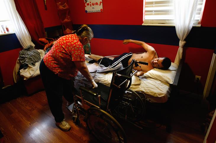 Disabilità Caregiver John Moore:Getty Images