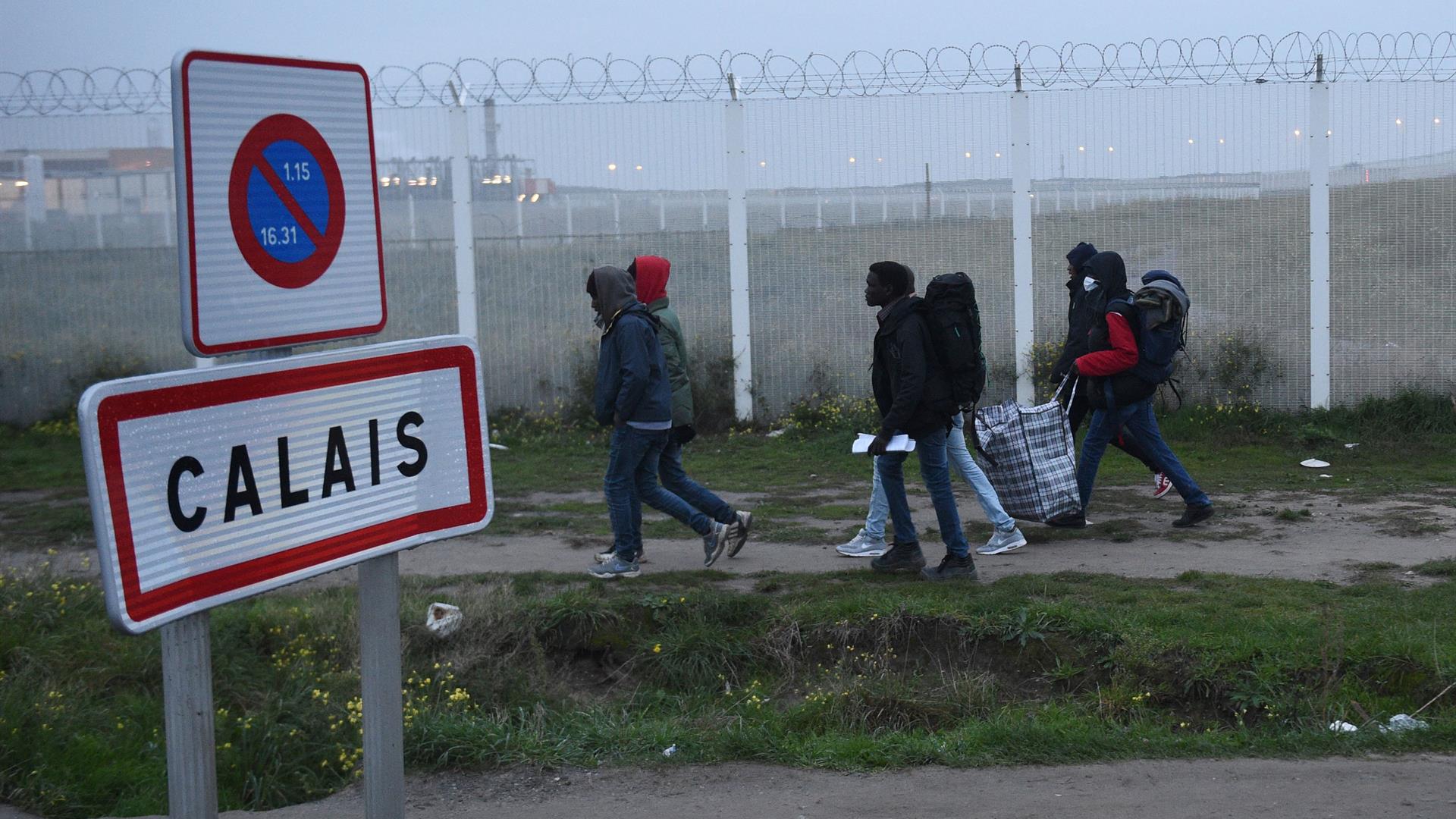 Calais sgombero 