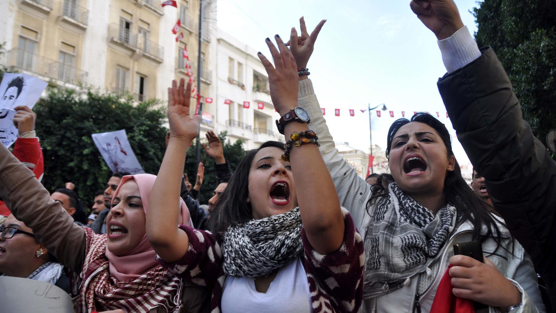 Tunisia Proteste Gennaio 2016 Getty