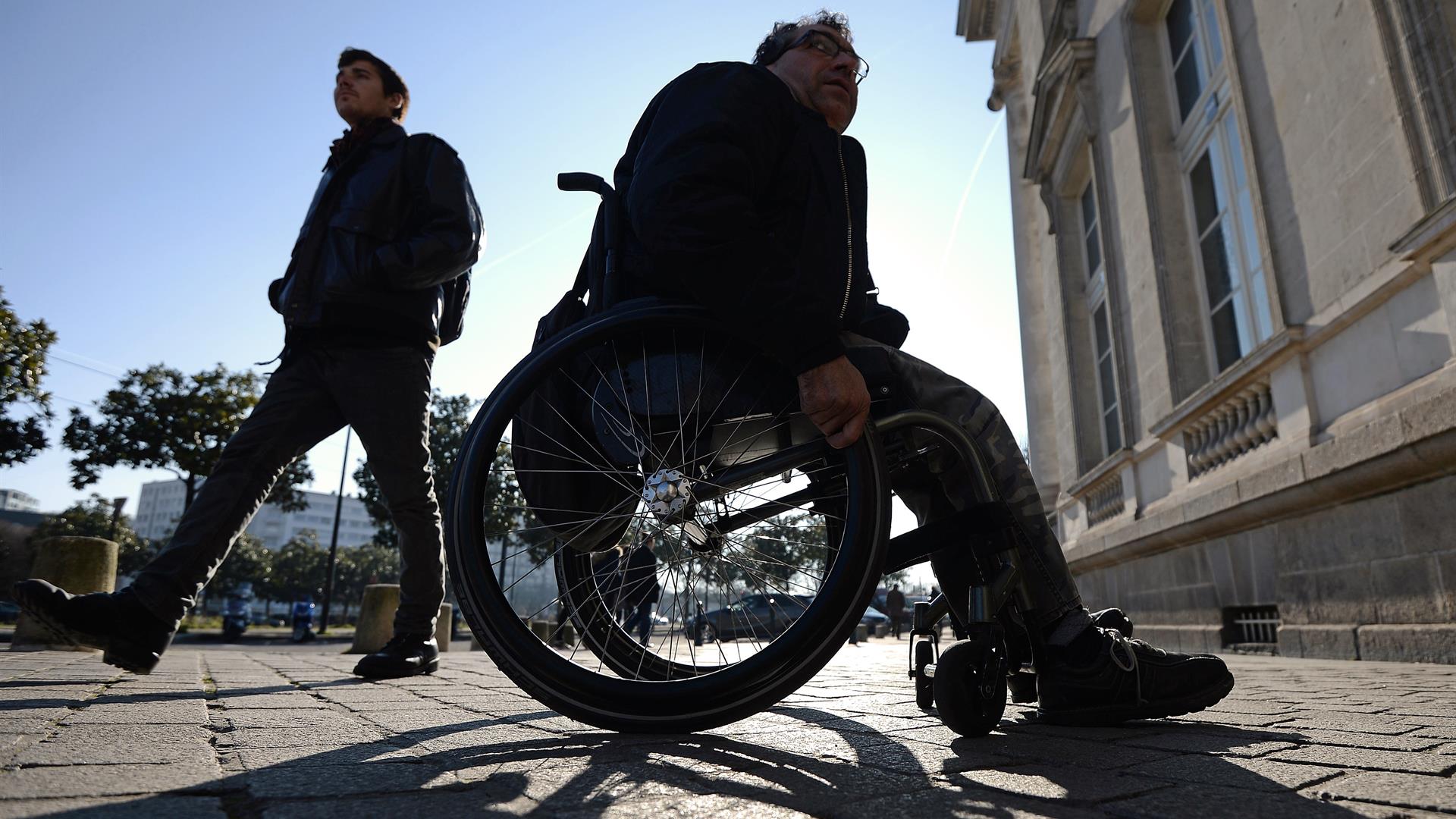 Disabilità JEAN SEBASTIEN EVRARD:AFP:Getty Image