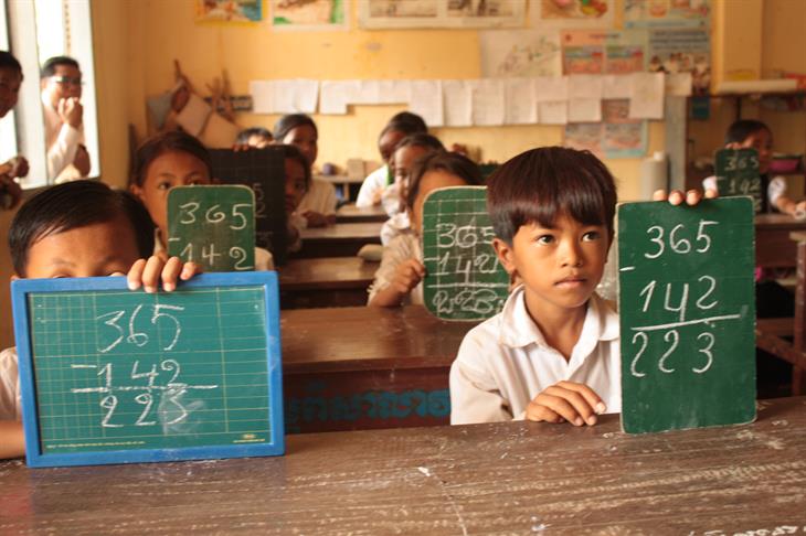 School Children Cambodia 