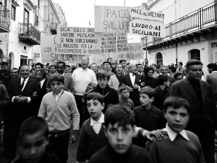 Marcia Della Protesta E Della Speranza Per La Pace E Per Lo Sviluppo Socio Economico Della Sicilia Occidentale