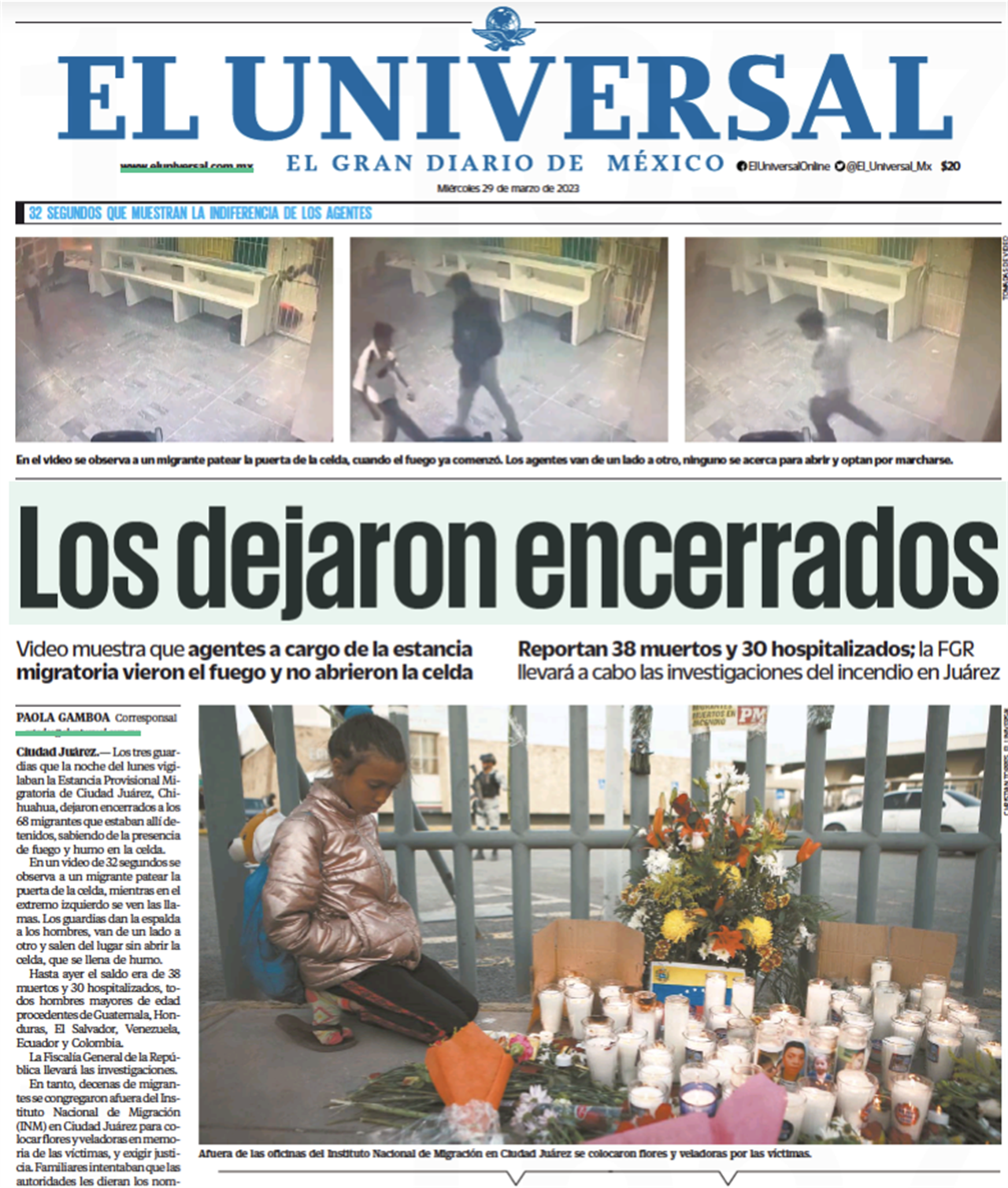 México: Fuego de la Vergüenza (29/03/2023)